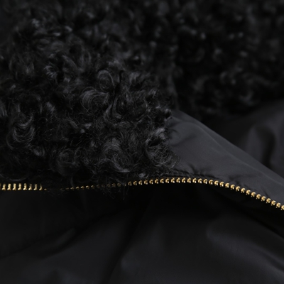 ハイクオリティダウンジャケット素材ディテール